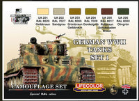LIFCS01 GERMAN WW2 TANKS SET 1
