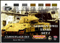 LIFCS03 GERMAN WW2 TANKS SET 2