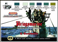 LIFCS12 GERMAN WW2 KREIGSMARINE SET 2 (U BOATS)