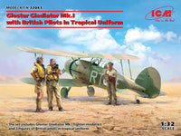 ICM32043 1/32 GLOSTER GLADIATOR Mk. I W/PILOTS