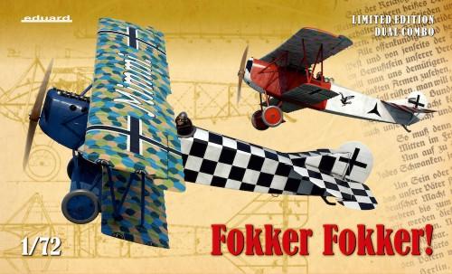 EDU2133 1/72 FOKKER FOKKER! LTD ED (2 KITS)