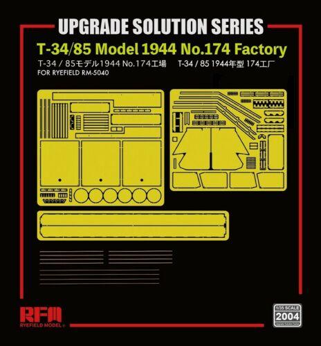 RFM2004 1/35 T-34/85 MODEL 1944 NO.174 FACTORY UPGRADE SOLUTION SERIES