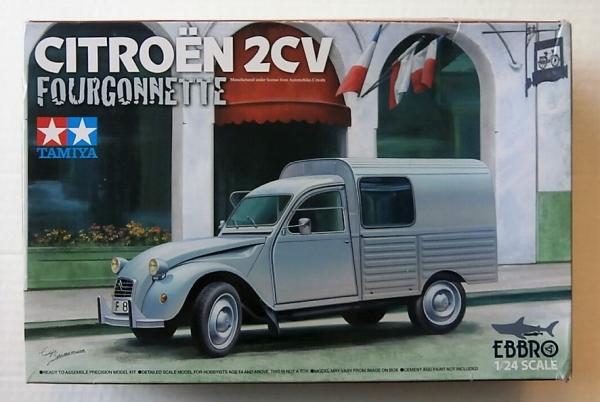 EBB25001 1/24 CITROEN 2CV FOURGONNETTE