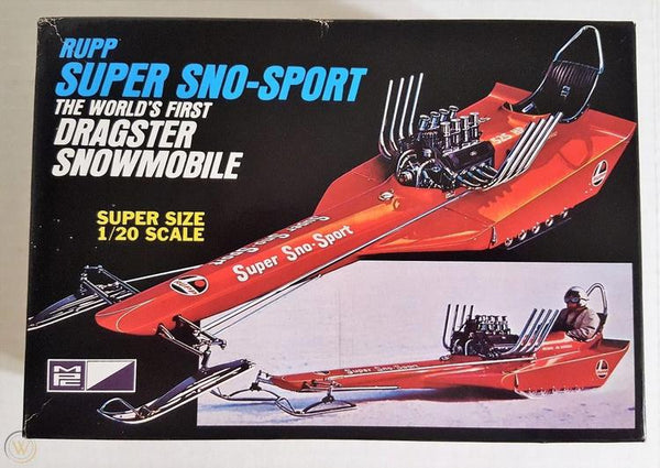 MPC701 1/20 SUPER SNO-SPORT DRAGSTER SNOWMOBILE
