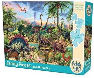 COB54603 PREHISTORIC PARTY FAMILY PIECES 350 PIECE PUZZLE