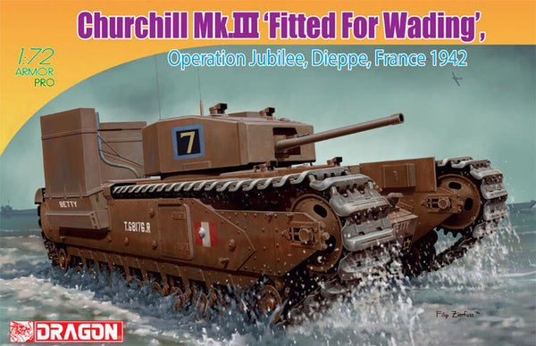 DRA7520 1/72 CHURCHILL MK III FITTED FOR WADING