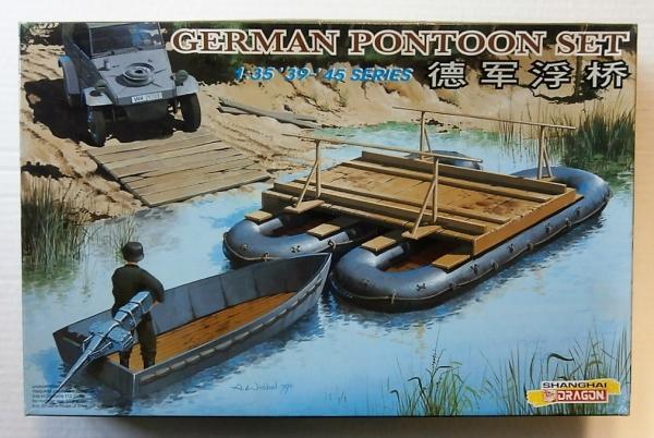 DRA6135 1/35 GERMAN PONTOON SET