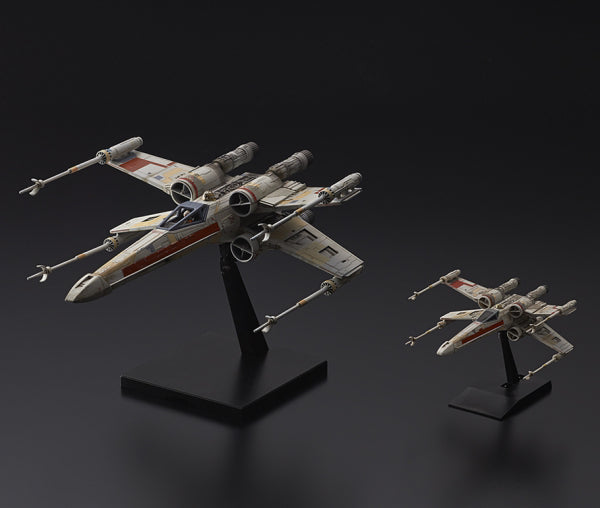 BAN210522 RED SQUADRON X-WING STARFIGHTER 1/72 & 1/144 SCALE 2 MODEL KIT