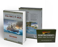 WLGVIC01 Victory at Sea Bundle, Rulebook Hardback and German Tanker Altmark Miniature