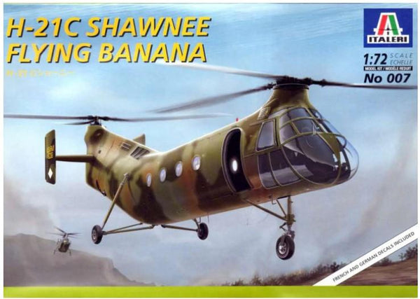 ITA007 1/72 H-21C SHAWNEE FLYING BANANA