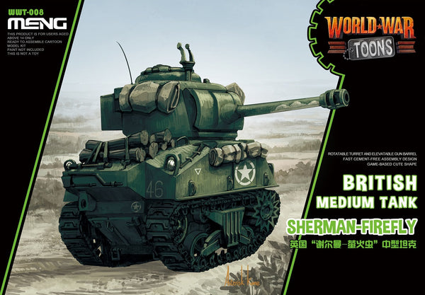 MENWWT008 TOONS SHERMAN FIREFLY