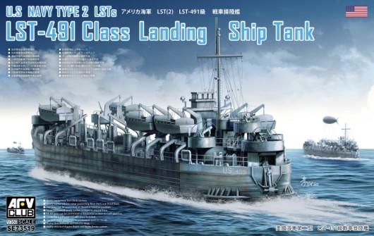 AFVSE73519 1/350 LST-491 CLASS LSTs