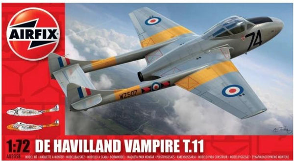 AIR02058 1/72 DE HAVILLAND VAMPIRE T.11
