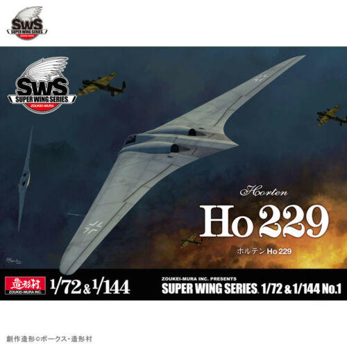 ZMSWS01 1/72 & 1/144 HORTEN HO229 SUPER WING SERIES