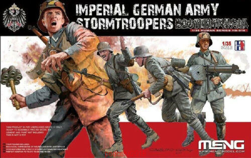 MENHS010 1/35 IMPERIAL GERMAN ARMY STORMTROOPERS