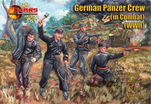 MAR72122 1/72 GERMAN PANZER CREW IN COMBAT WWII