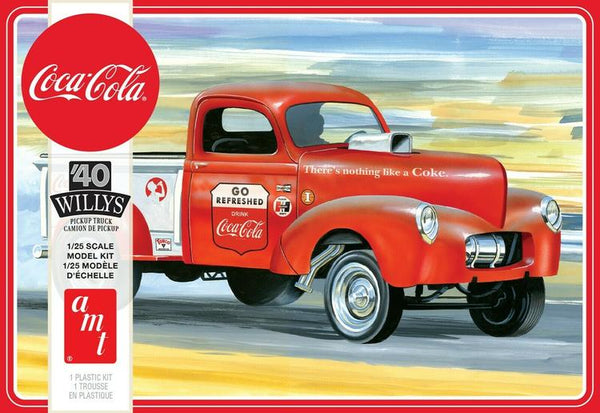 AMT1145 '40 WILLYS COCA-COLA PICKUP TRUCK