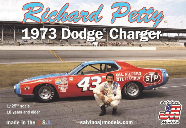 JRSRRPDC1973D 1/25 RICHARD PETTY 1973 DODGE CHARGER