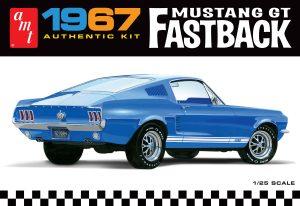 AMT1241 1/25 1967 MUSTANG GT FASTBACK