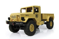 RCPB14KHAKI 1/16 MILITARY CRAWLER 4X4 ( 4 WHEEL DRIVE )