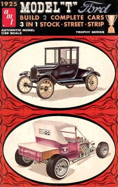 AMT670 1/25 1925 FORD MODEL T 3 in 1