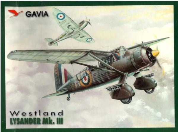 GAV007 1/48 WESTLAND LYSANDER MK.III