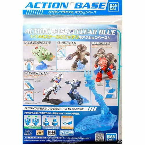 BAN5057801 1/144 ACTION BASE 2 CLEAR BLUE