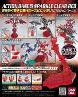 BAN5057801 1/144 ACTION BASE 2 SPARKLE CLEAR RED
