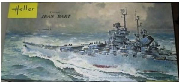 HEL1020 1/400 JEAN BART BATTLESHIP