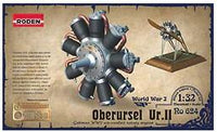 ROD624 1/32 OBERURSEL UR.II : GERMAN WW1 ROTARY ENGINE