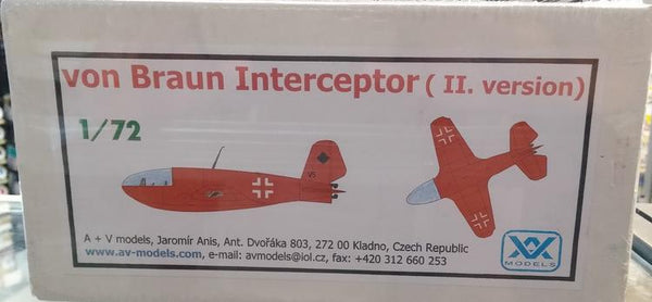 AVM 1/72 VON BRAUN INTERCEPTOR (II VERSION)