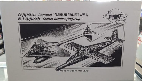 PM033 1/72 ZEPPELIN RAMMER & LIPPISCH GLIDER BOMB