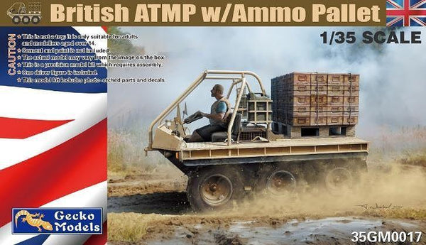 GM0017 1/35 BRITISH ATMP W/AMMO PALLET