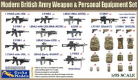 GM0026 1/35 MODERN BRITISH ARMY WEAPONS & EQUIP