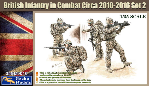 GM0016 1/35 BRITISH IINFANTRY 2010-16 SET 2