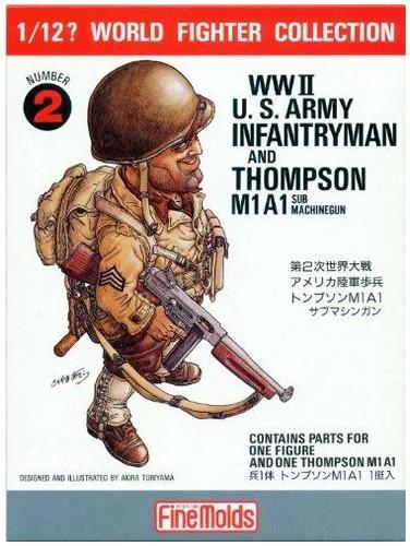 FMFT2 1/12 WW2 US ARMY INFANTRYMAN (TOON)
