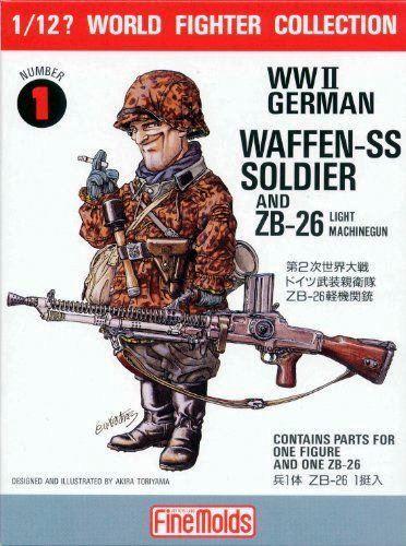 FMFT1 1/12 WW2 GERMAN WAFFEN SS SOLDIER (TOON)