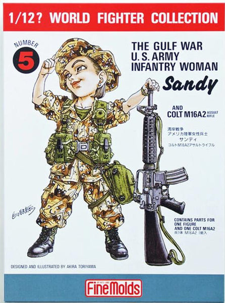 FMFT5 1/12 GULF WAR SANDY INFANTRY WOMAN (TOON)