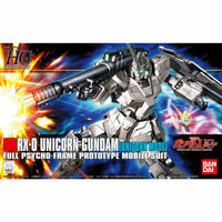 BAN5058264 HG RX-0 UNICORN GUNDAM UNICORN MODE