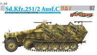 DRA6326 1/35 SD.KFZ.251/2 AUSF C RIVETTED VERSION