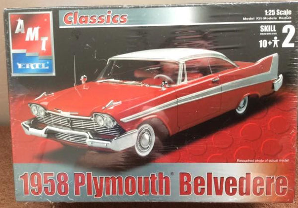 AMT31156 1/25 1958 PLYMOUTH BELVEDERE