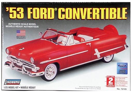 LIN72195 1/25 1953 FORD CONVERTIBLE