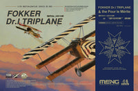 MENQS003S 1/24 FOKKER DR.1 TRIPLANE W/POUR LE MERITE
