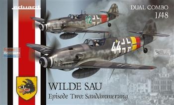 EDU11148 1/48 WILDE SAU EP.2 SANDAMMERUNG (BF-109 x2)