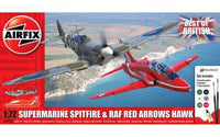 AIR50187 1/72 SPITFIRE & RED ARROWS HAWK STARTER SET