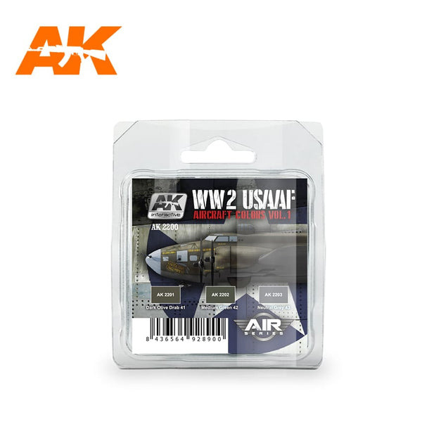 AK2200 WW2 USAAF AIRCRAFT COLORS V.1