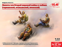 ICM32111 1/32 WW2 AXIS PILOTS SEATED