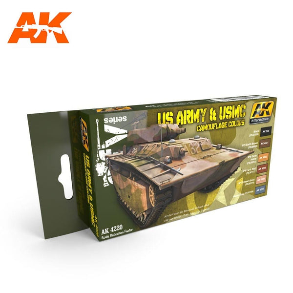 AK4220 US ARMY & USMC CAMO COLORS