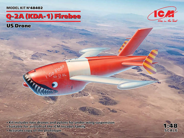 ICM48402 1/48 KDA-1 (Q-2A) FIREBEE US DRONE