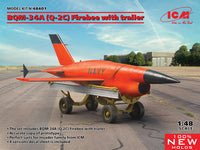 ICM48401 1/48 BQM-34A (Q-2C) WITH TRAILER